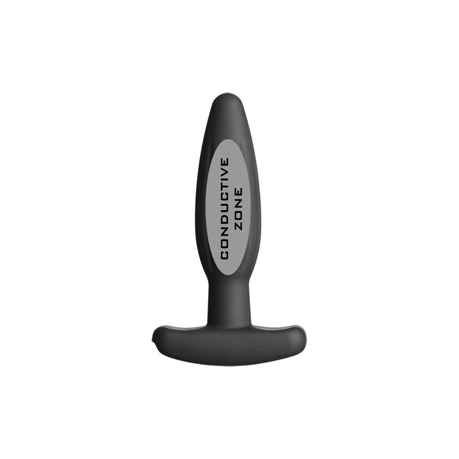 ELECTRASTIM - SILIKON SCHWARZ ROCKER BUTT PLUG KLEIN